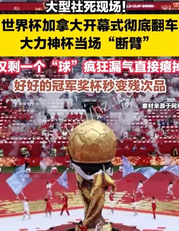 加拿大开幕式又翻车了